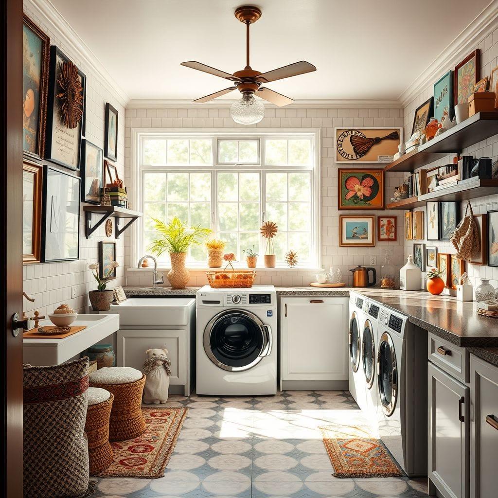 Maximalist Laundry Room design example 2