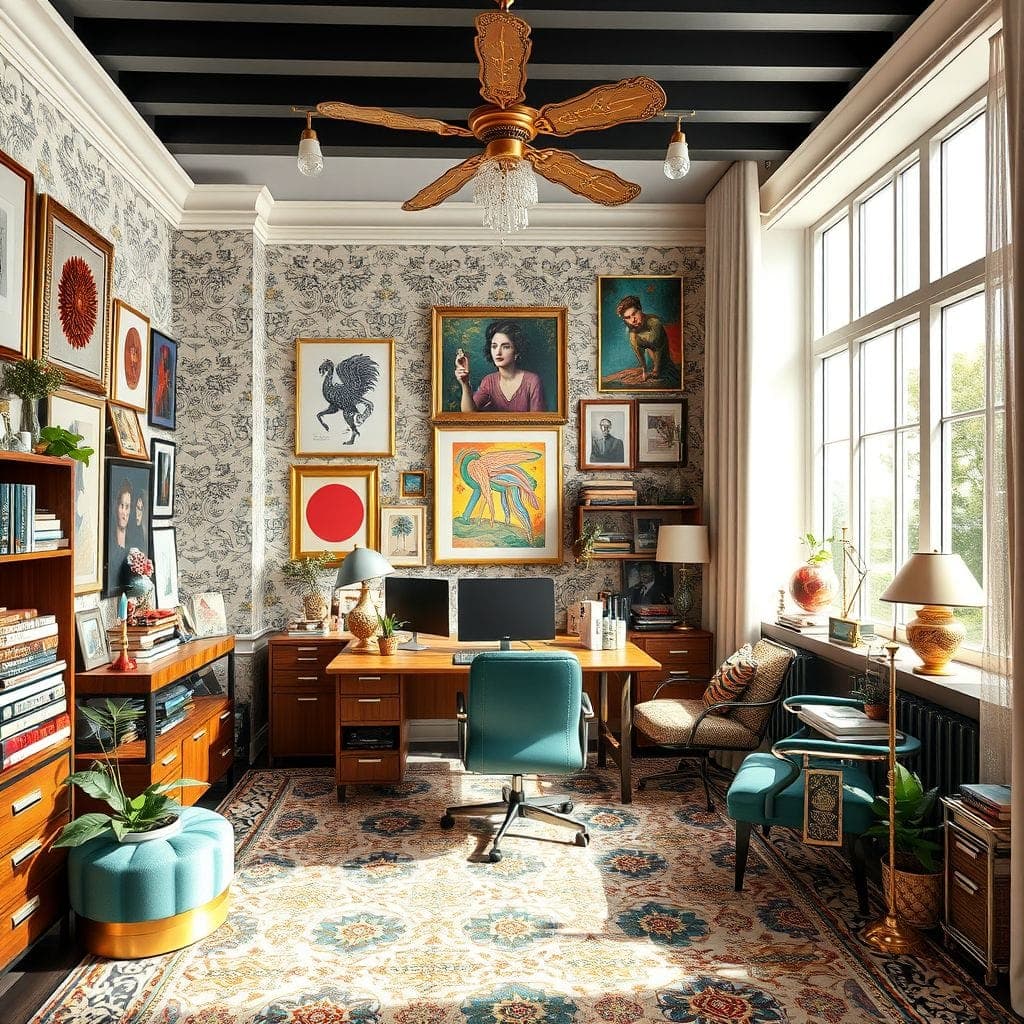 Maximalist Office design example 2