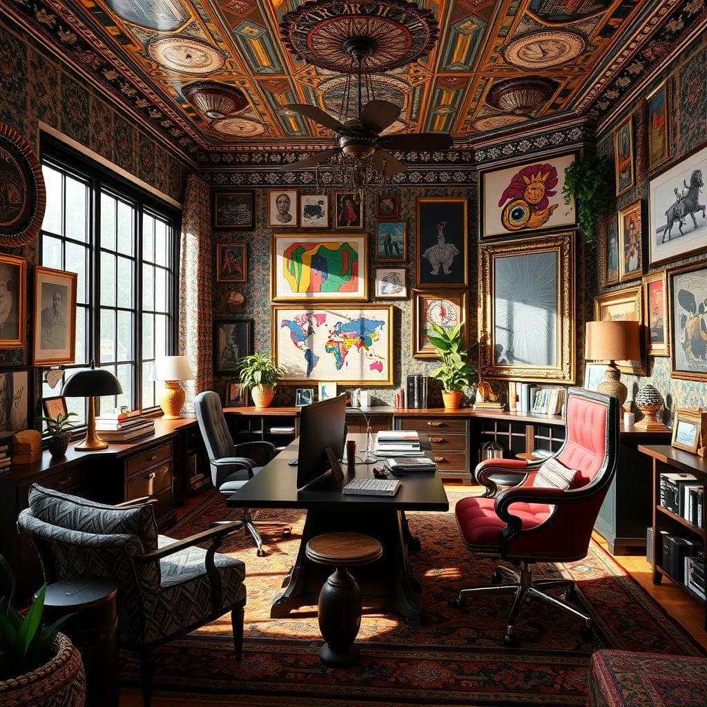 Maximalist Office design example 3