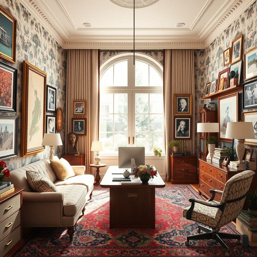 Maximalist Office design example 4