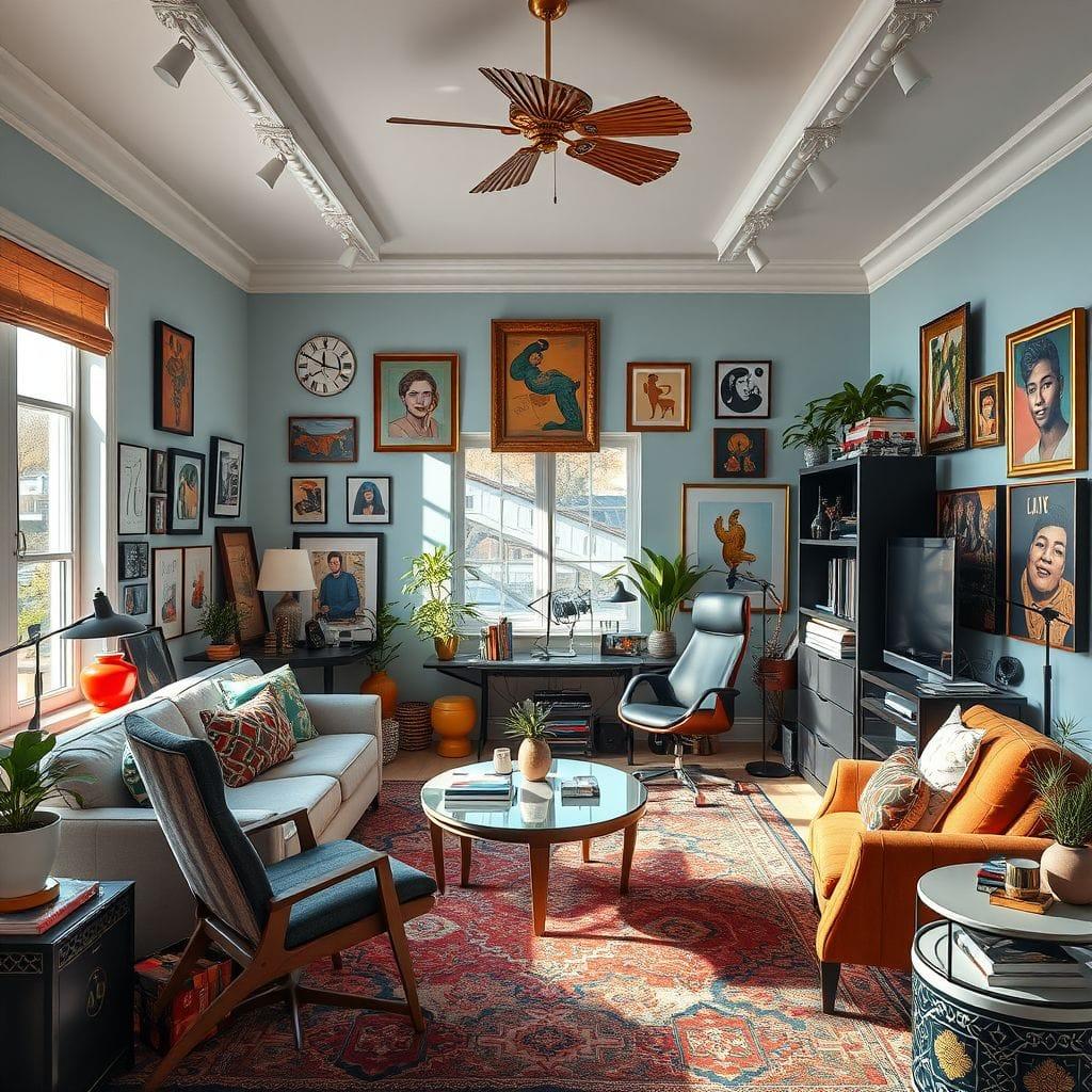 Maximalist Podcast Studio design example 4