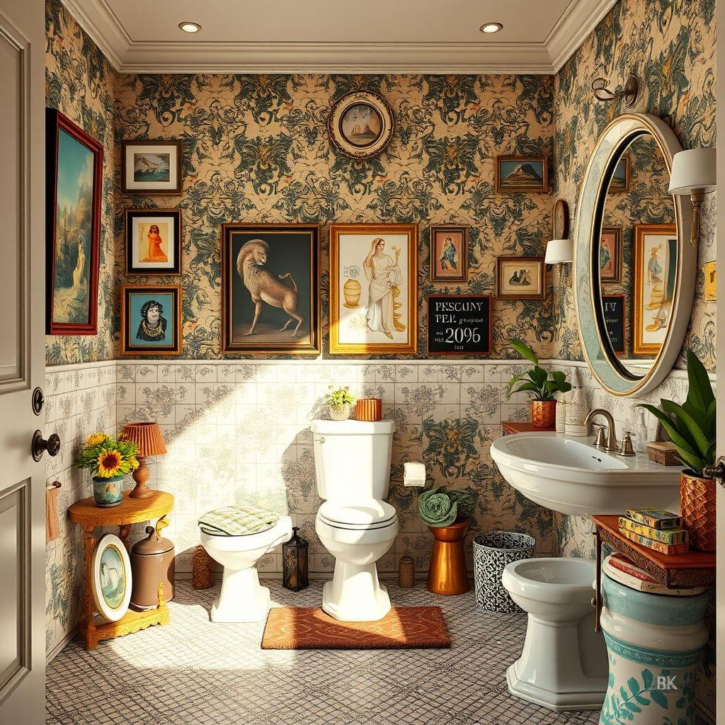 Maximalist Toilet design example 1