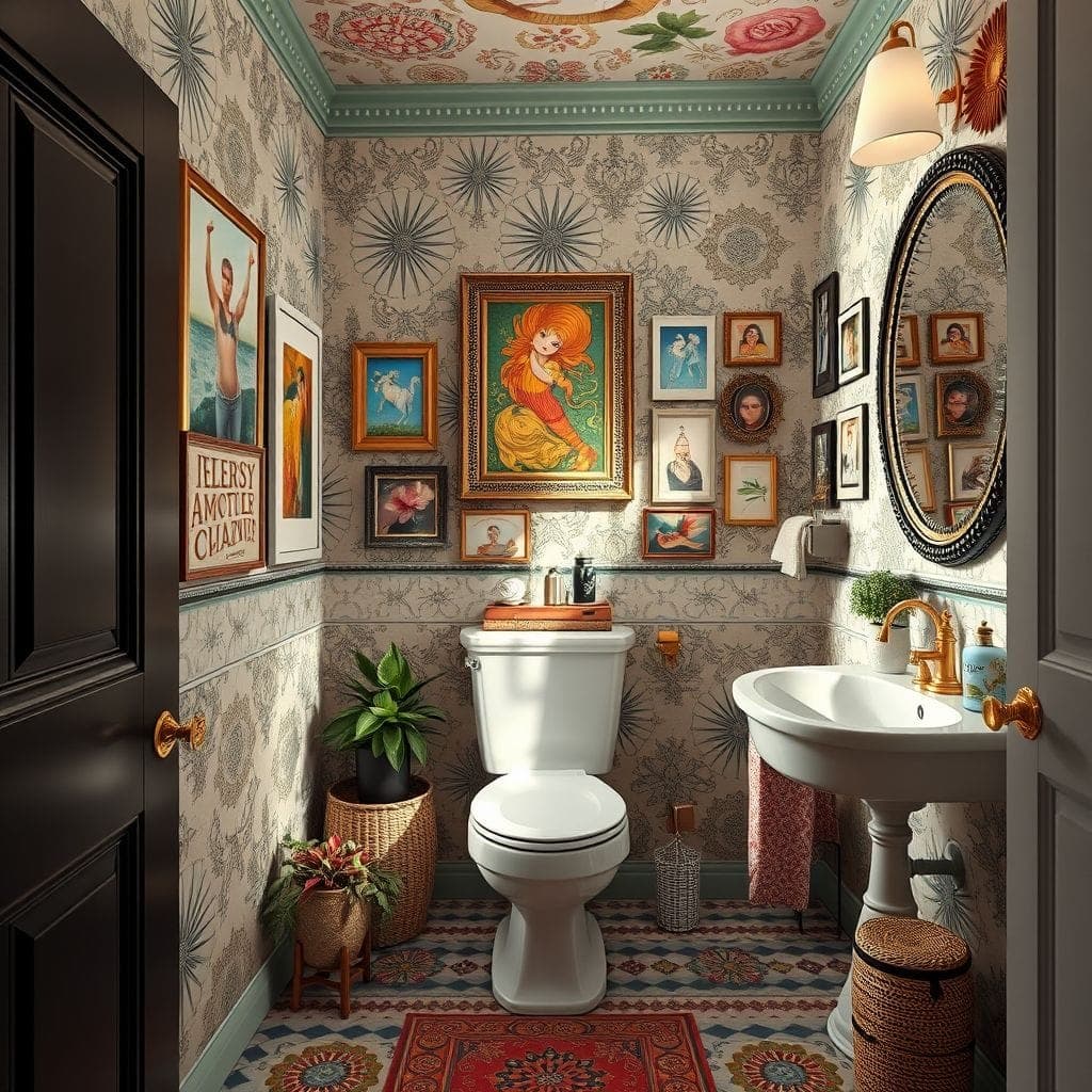 Maximalist Toilet design example 2