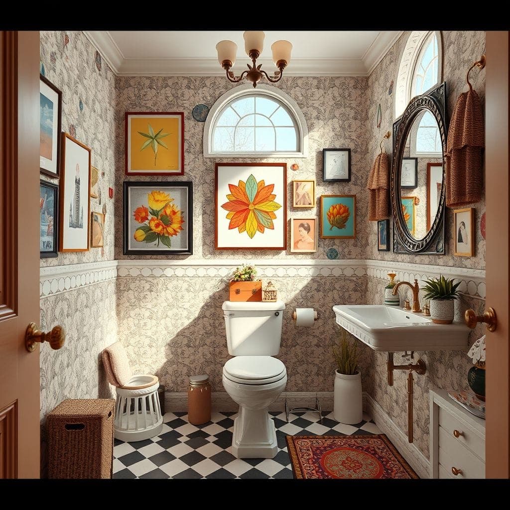 Maximalist Toilet design example 3