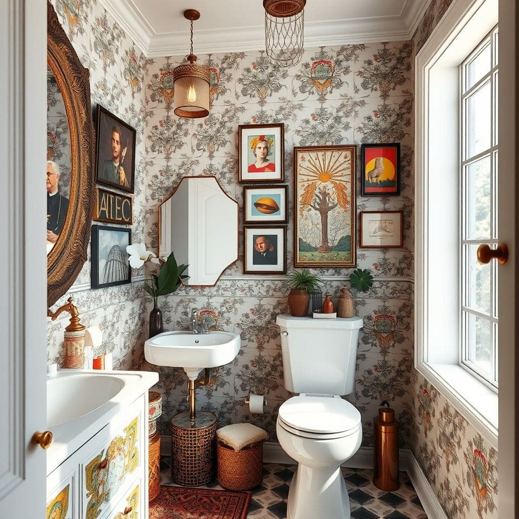 Maximalist Toilet design example 4