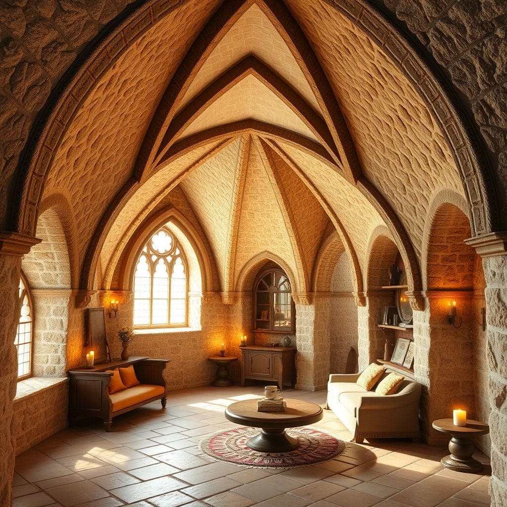 Medieval Attic design example 2