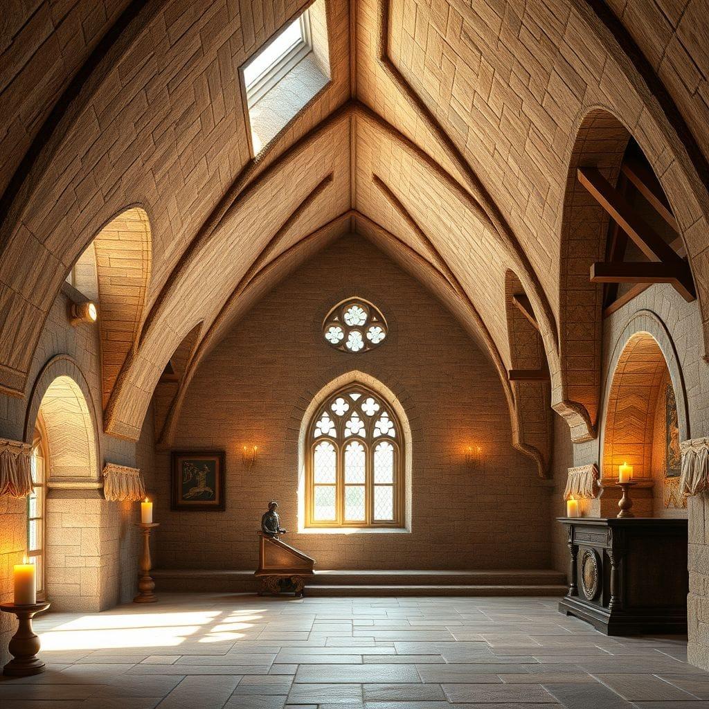 Medieval Attic design example 3