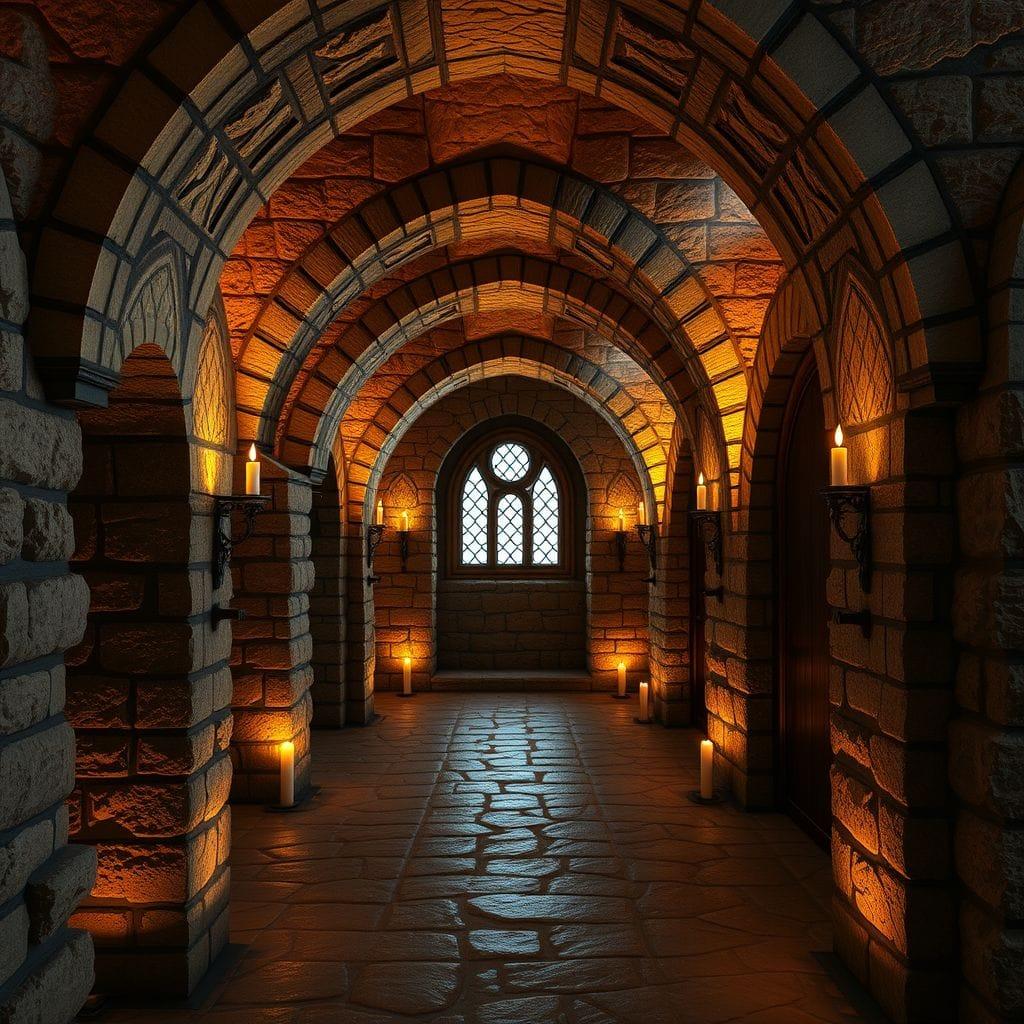 Medieval Basement design example 2