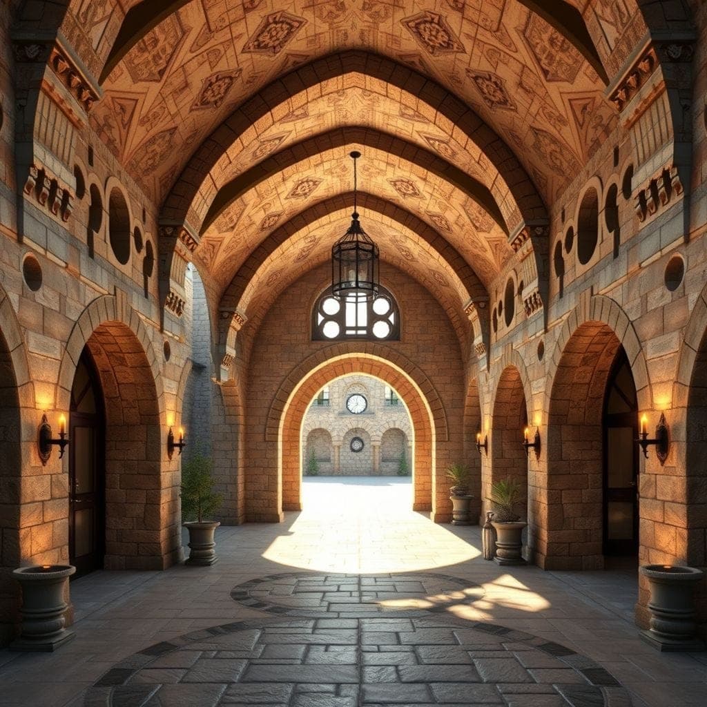 Medieval Carport design example 2