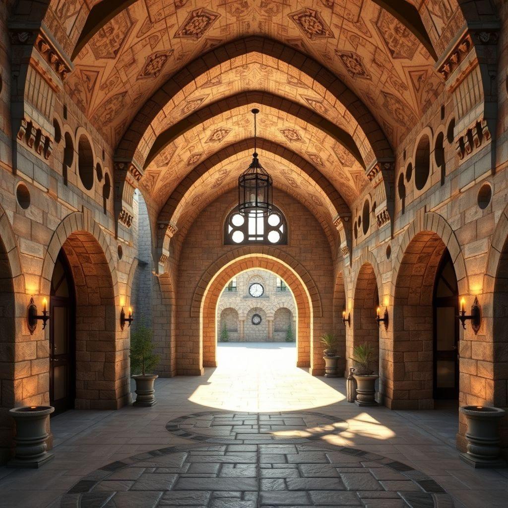 Medieval Carport design example 2