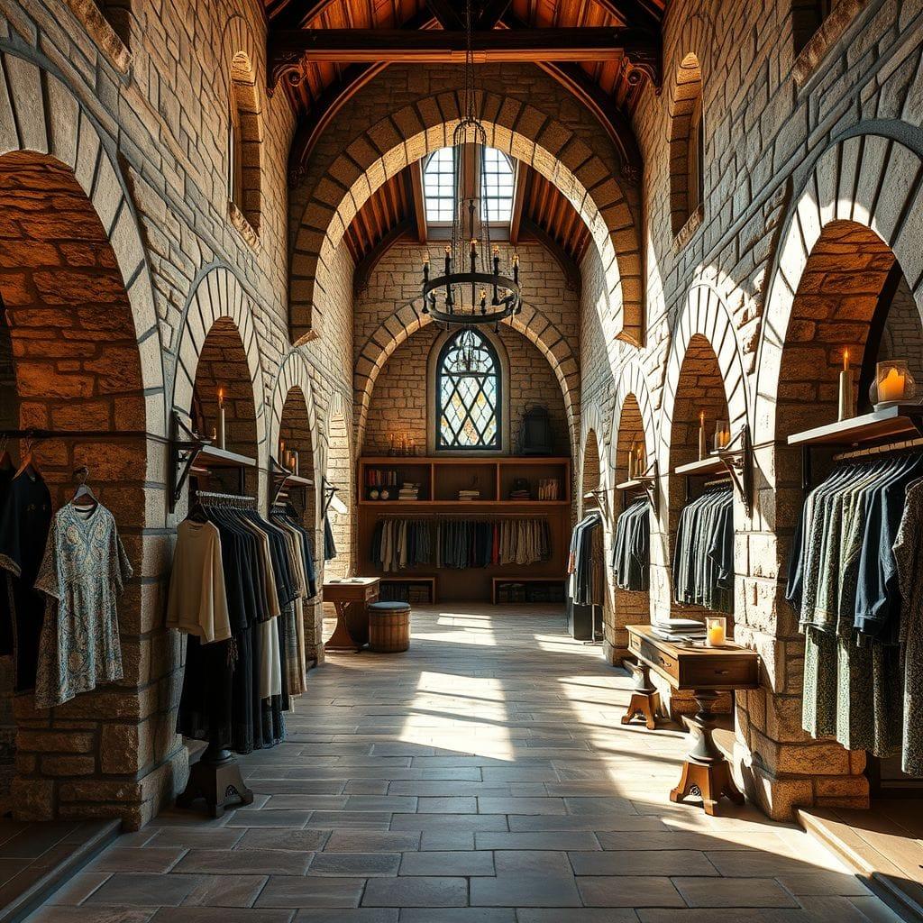 Medieval Clothing Store design example 2