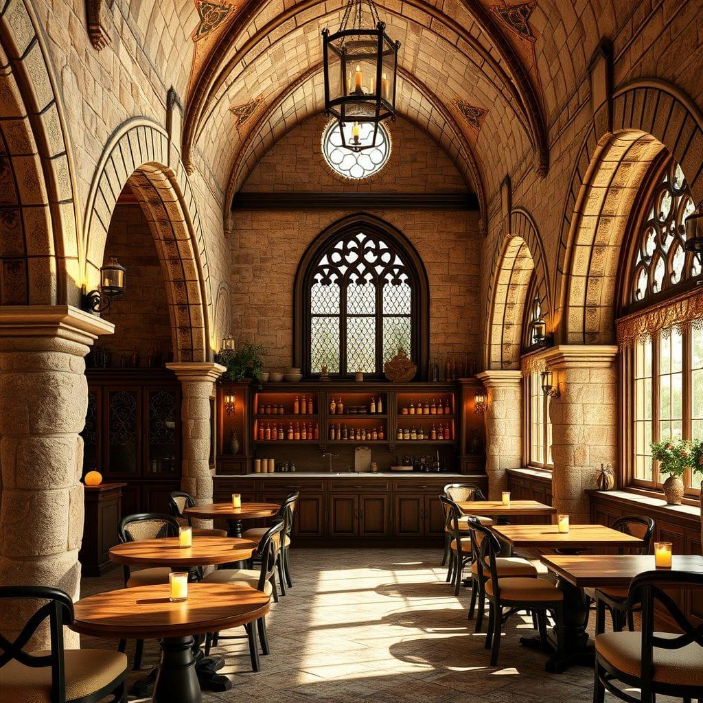Medieval Coffee Shop design example 1