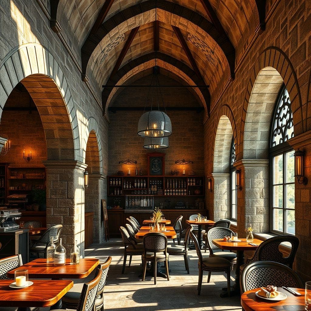 Medieval Coffee Shop design example 2