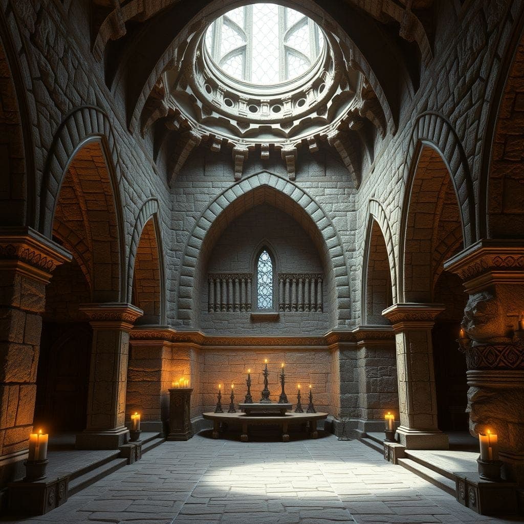 Medieval Drop Zone design example 1