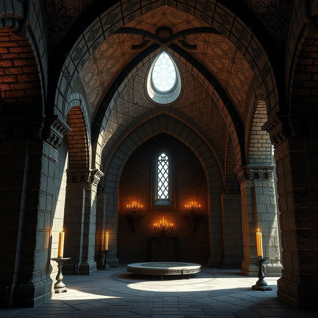 Medieval Drop Zone design example 3