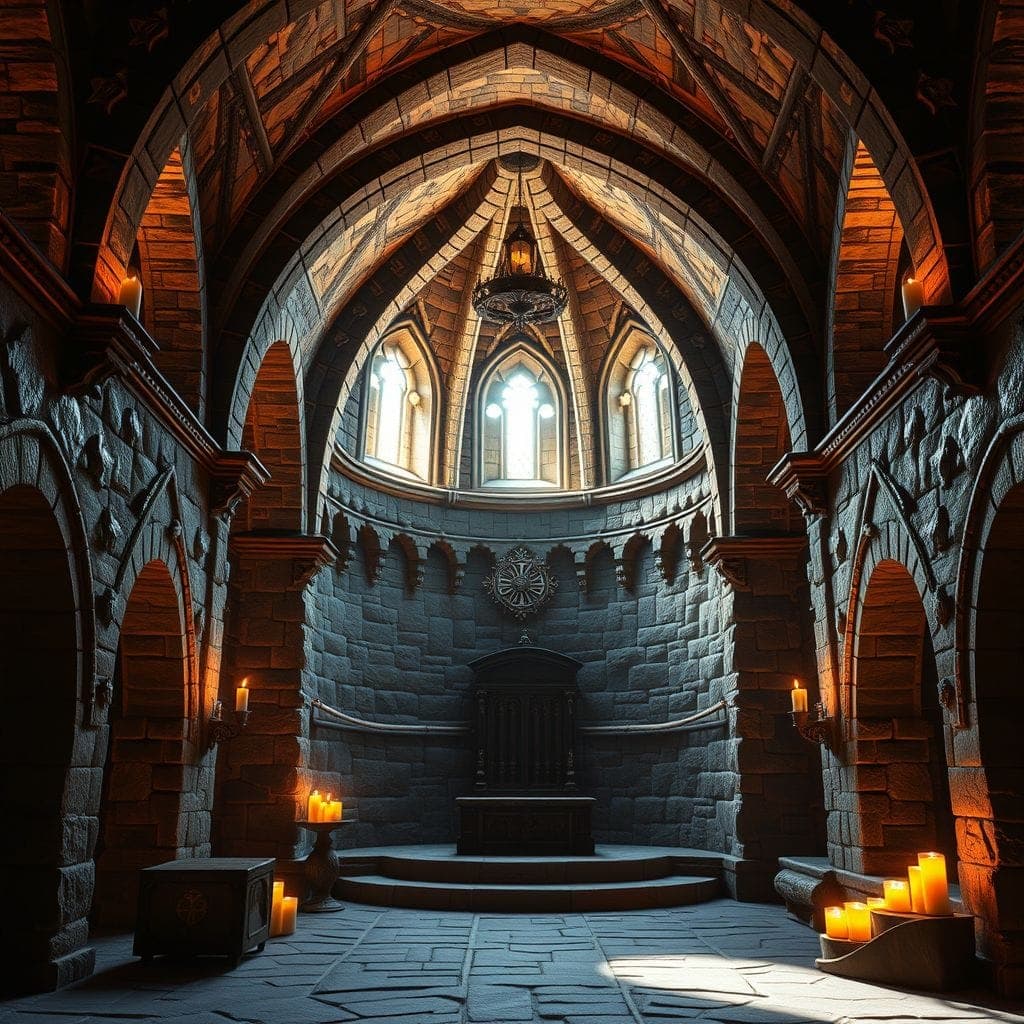 Medieval Drop Zone design example 4