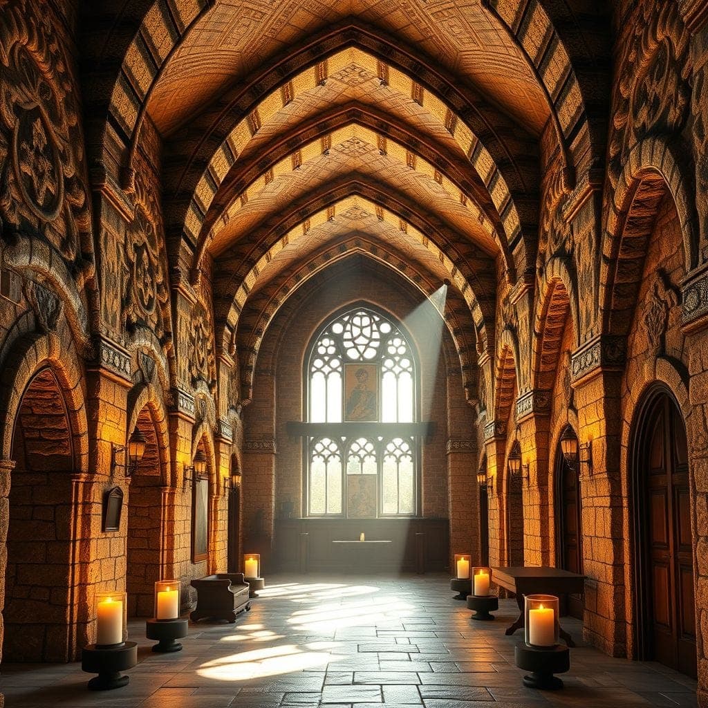 Medieval Exhibition Space design example 2