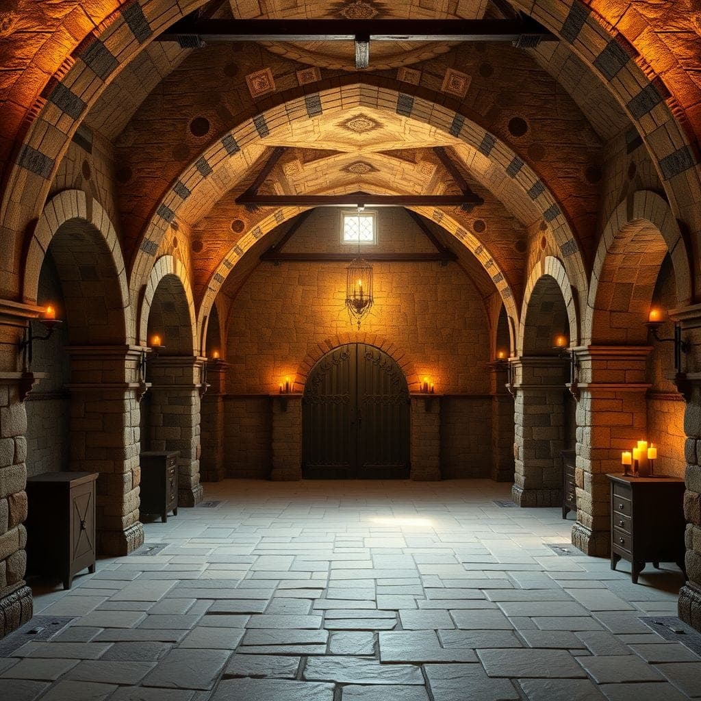 Medieval Garage design example 1