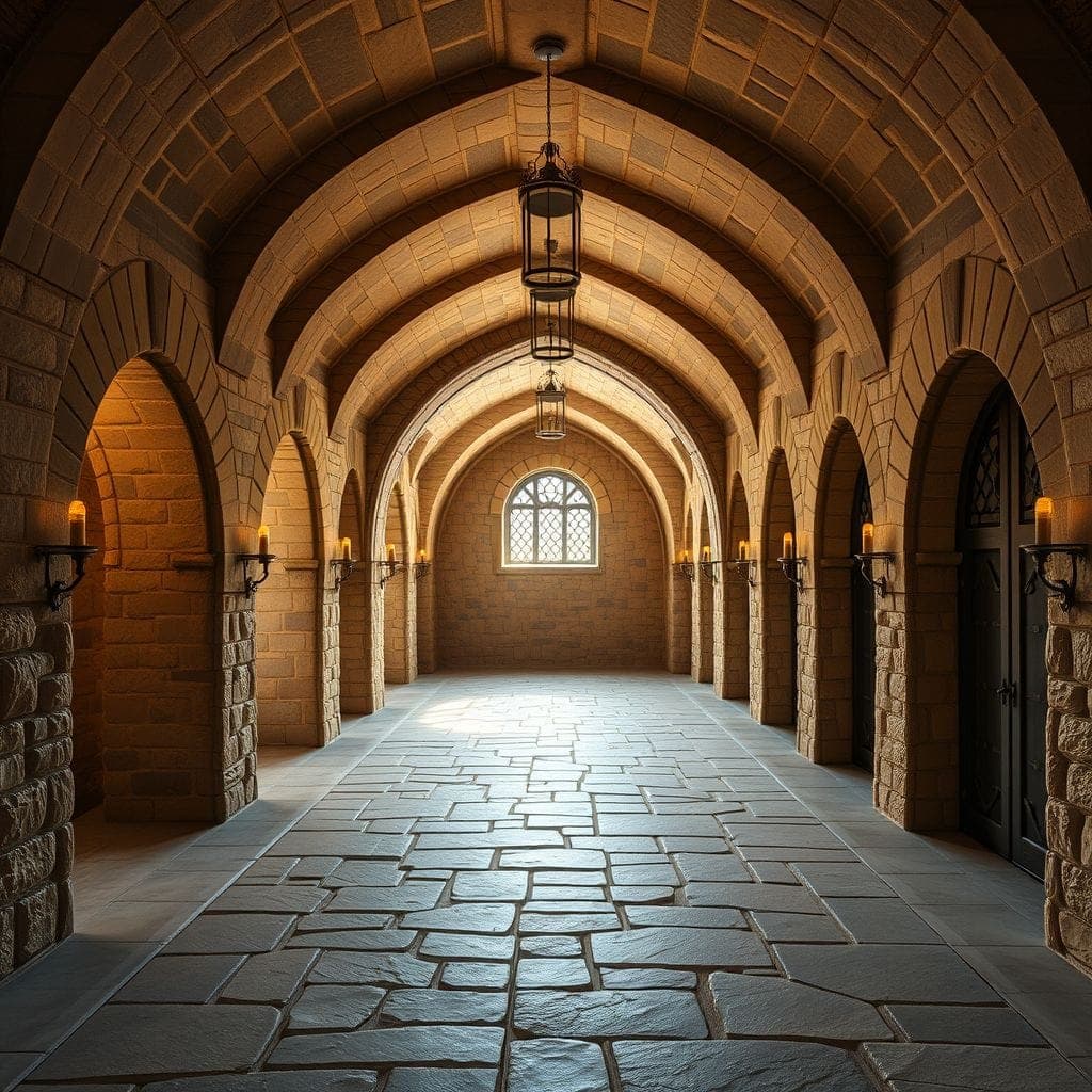 Medieval Garage design example 2