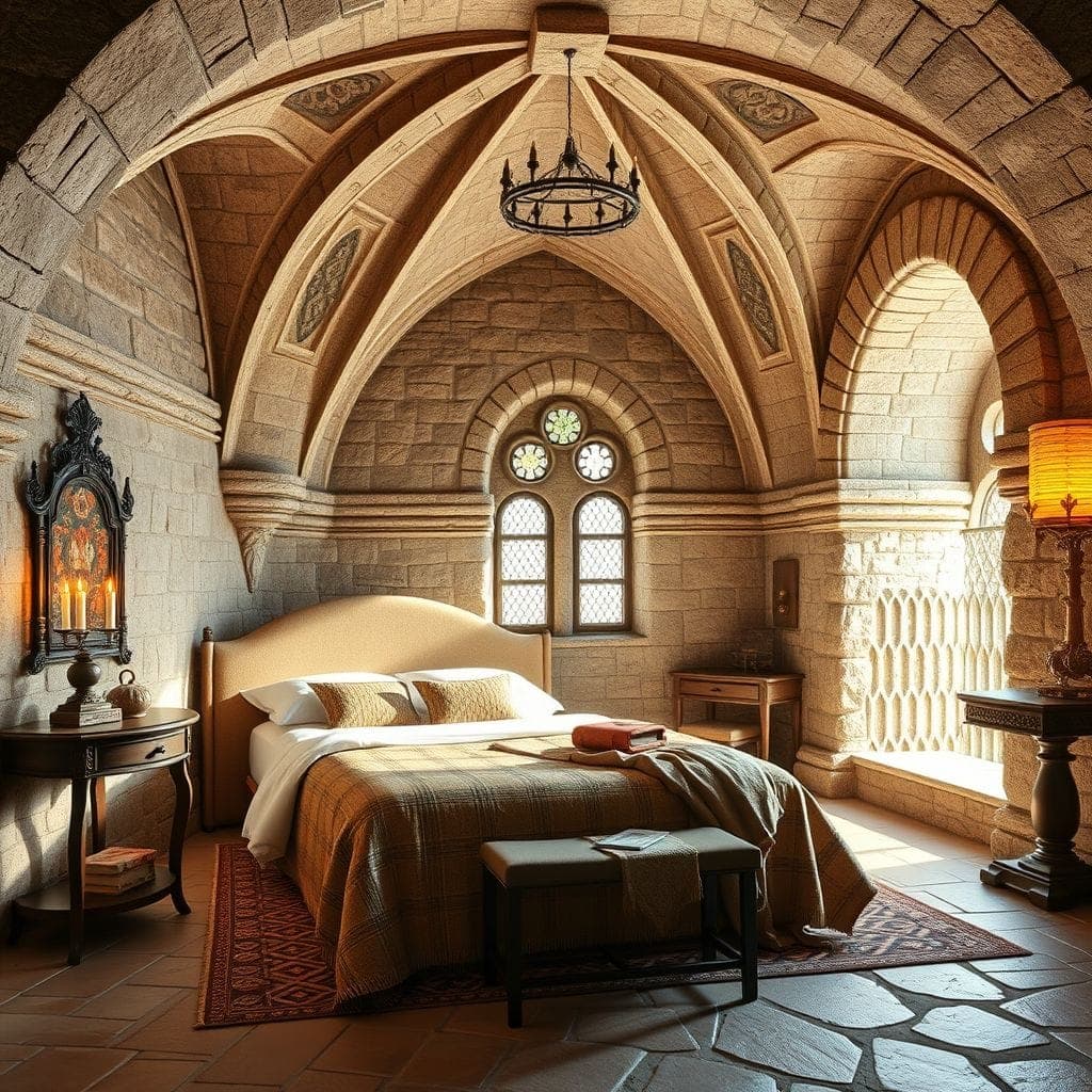 Medieval Guest Room design example 1