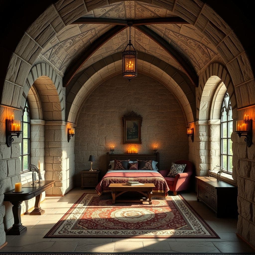 Medieval Guest Room design example 4