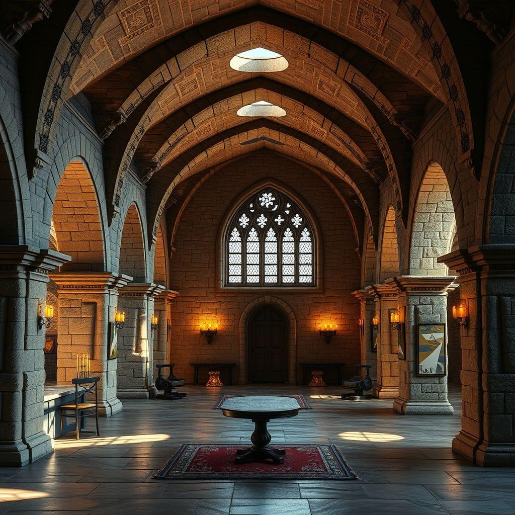 Medieval Gym design example 3