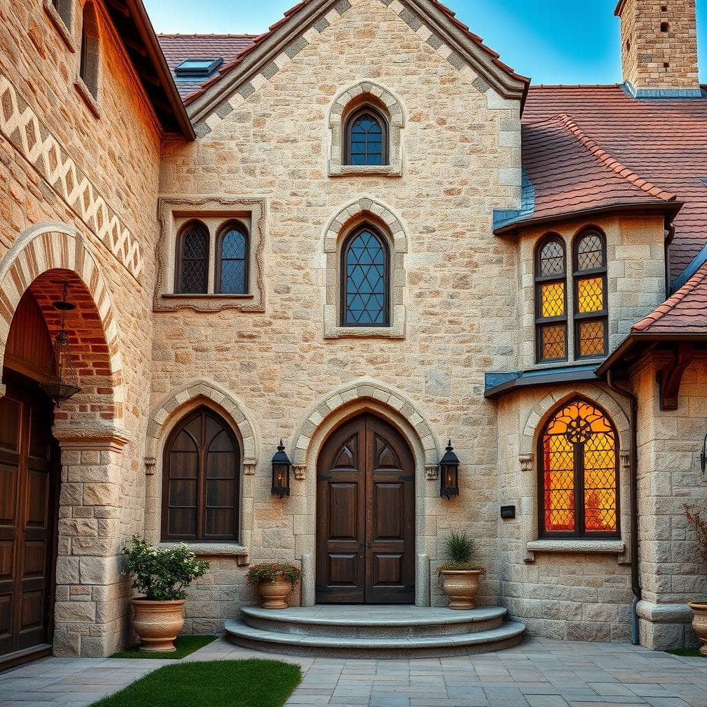 Medieval House Exterior design example 3