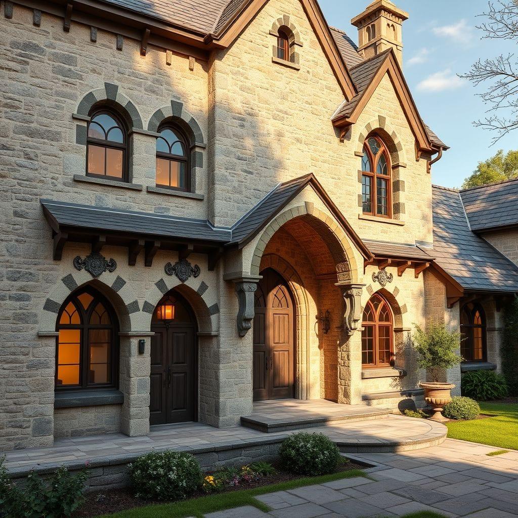 Medieval House Exterior design example 4