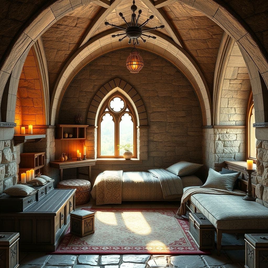 Medieval Kids Room design example 3