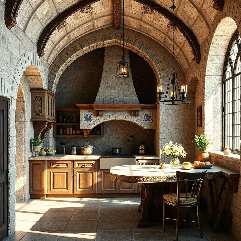 Medieval Kitchen design example 1