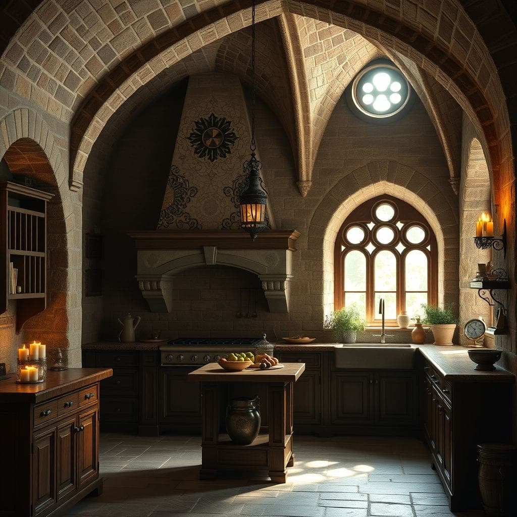 Medieval Kitchen design example 3