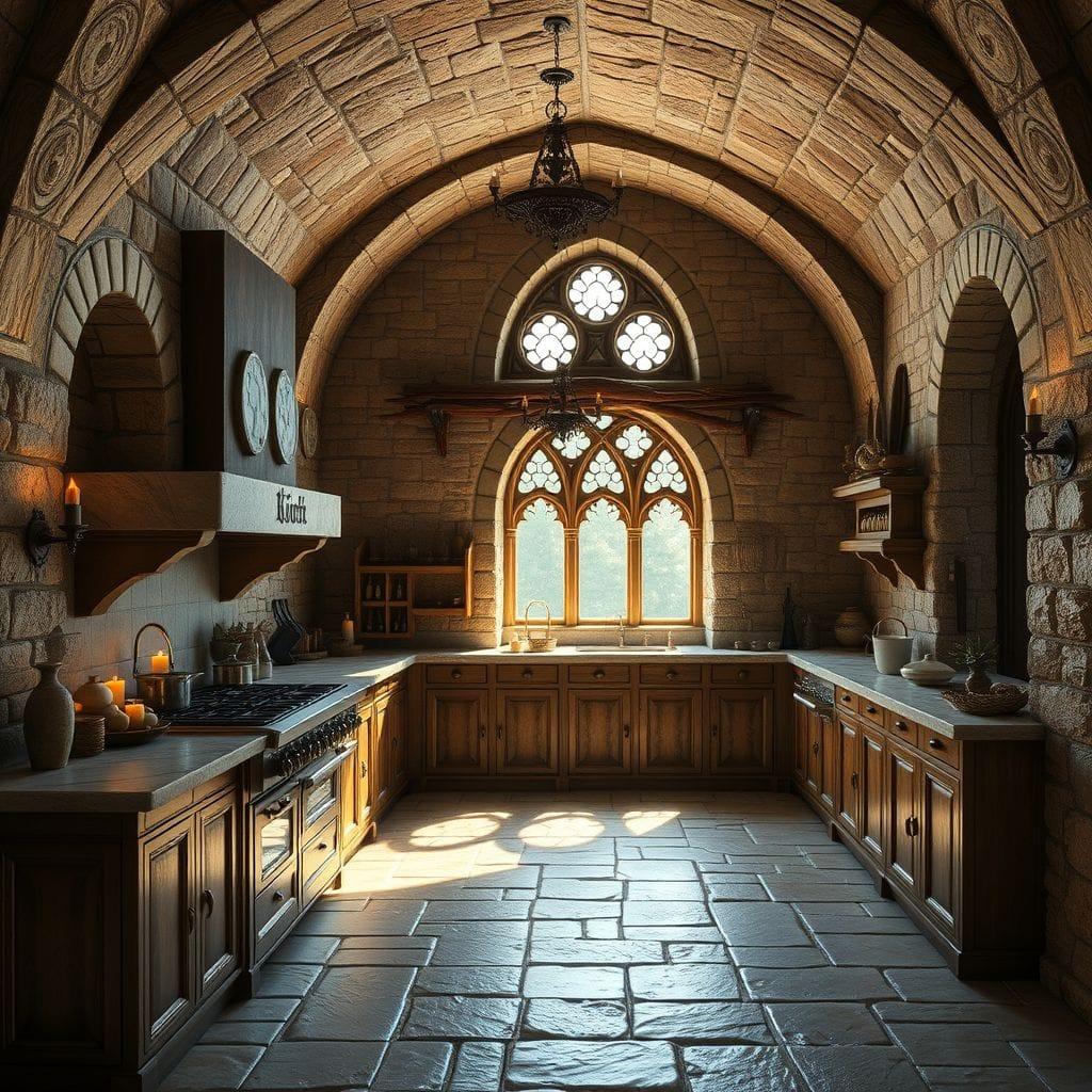 Medieval Kitchen design example 4