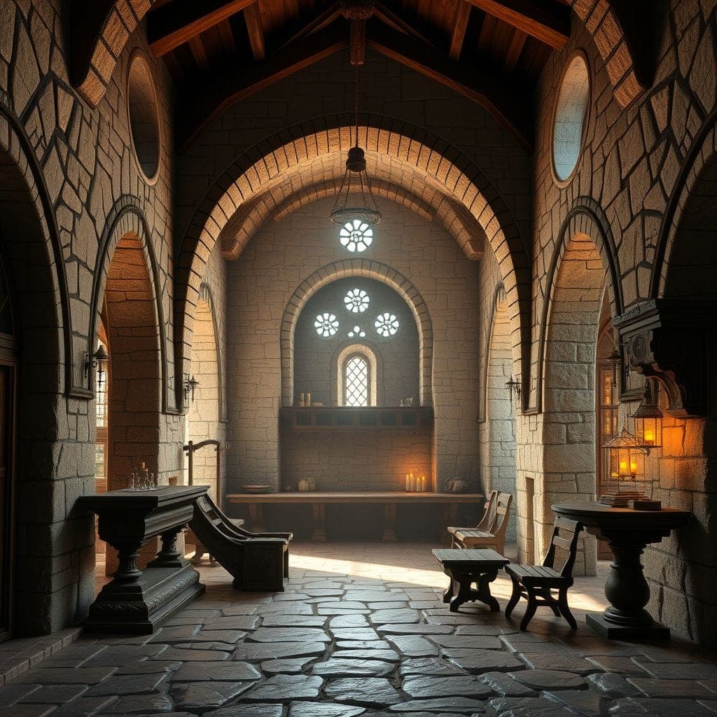 Medieval Onsen design example 2