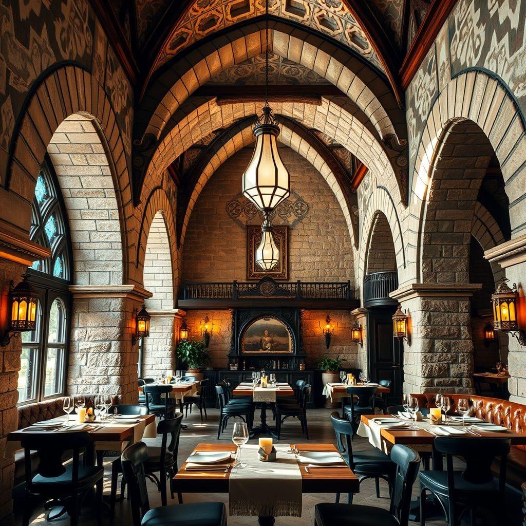 Medieval Restaurant design example 2