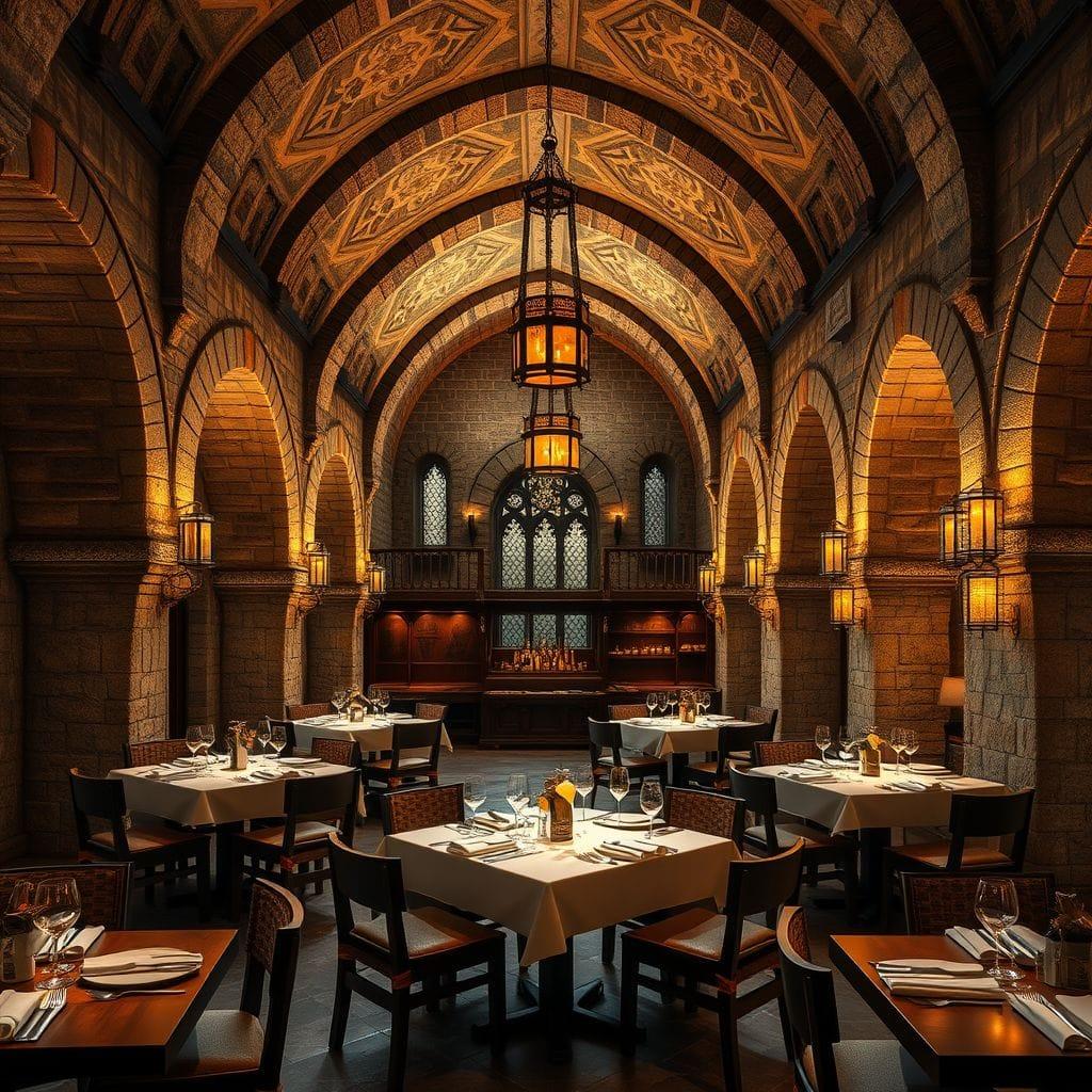Medieval Restaurant design example 4