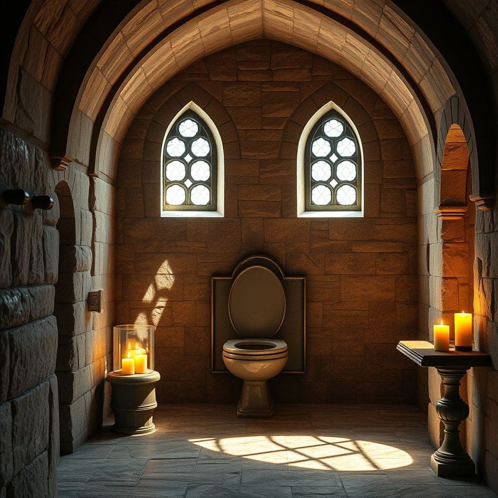 Medieval Toilet design example 1