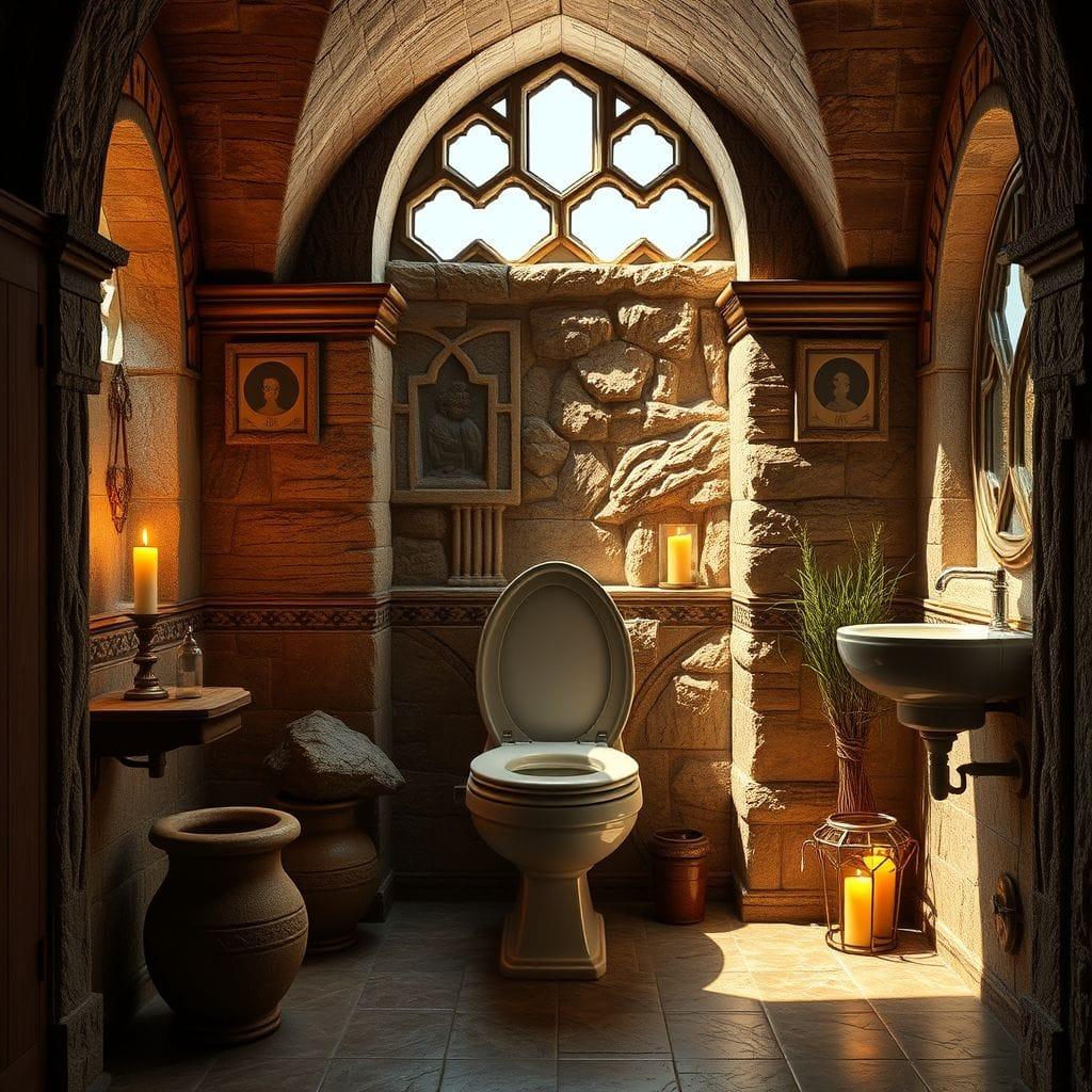 Medieval Toilet design example 4