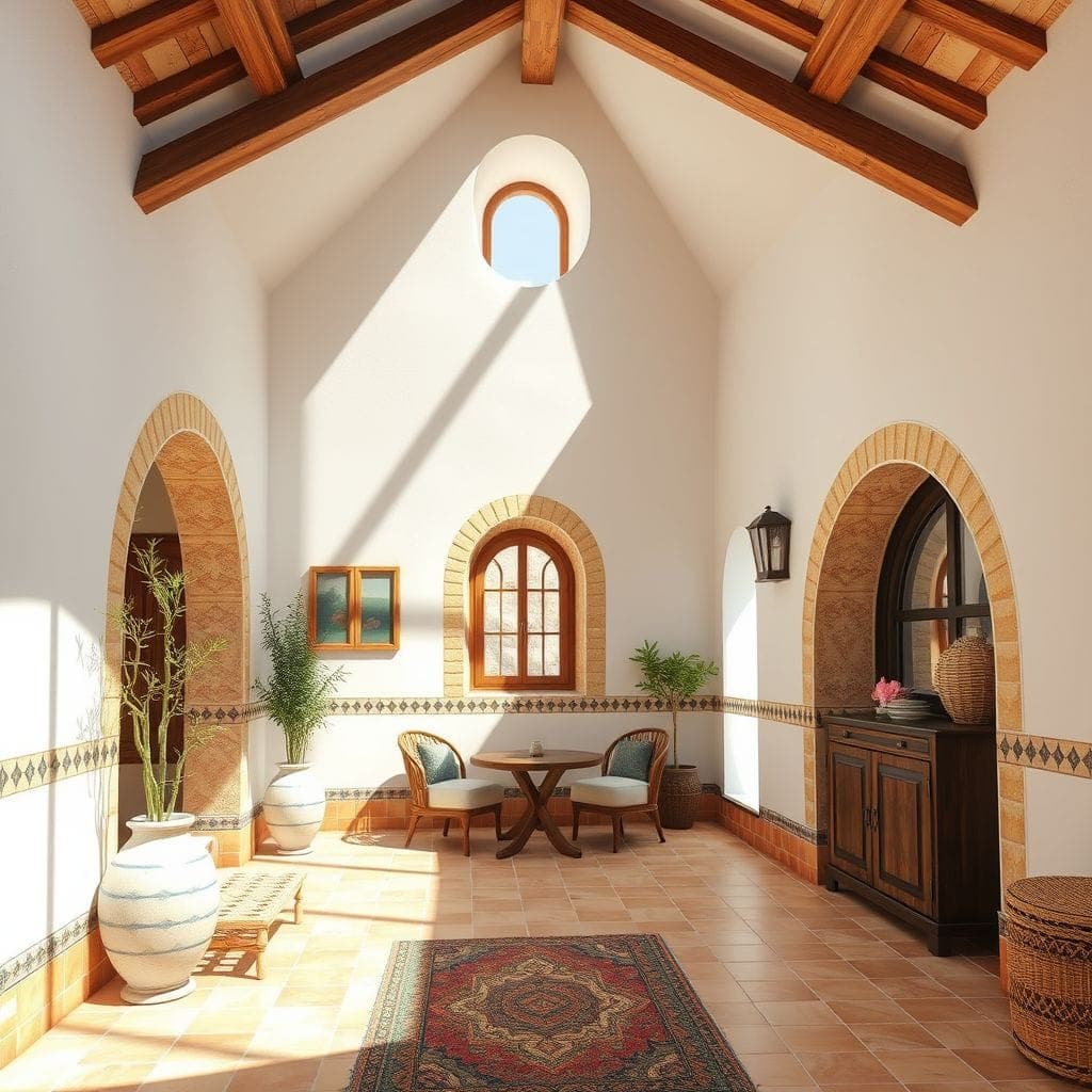 Mediterranean Attic design example 1