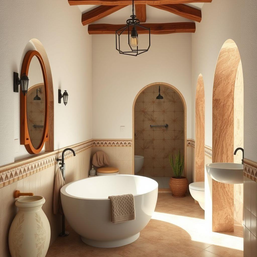 Mediterranean Bathroom design example 2