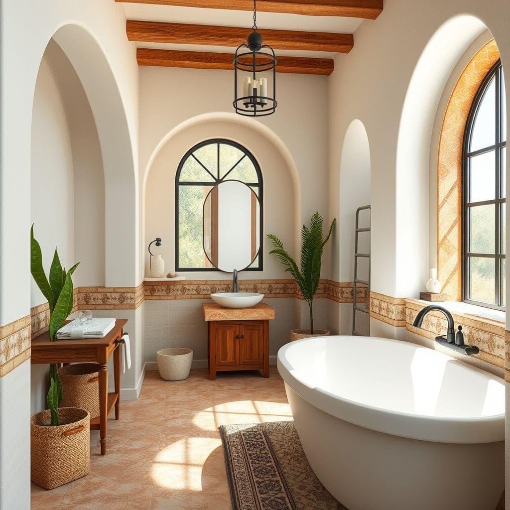 Mediterranean Bathroom design example 3