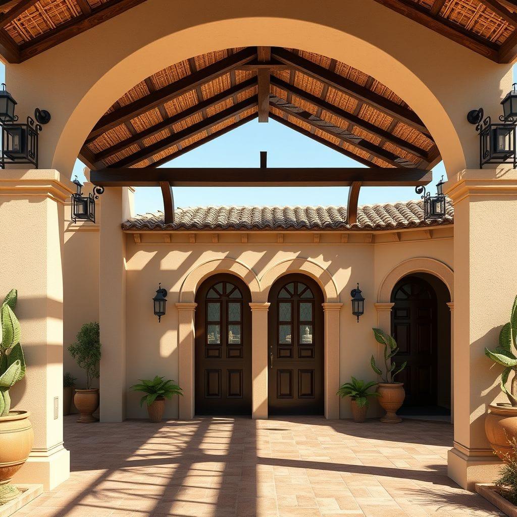 Mediterranean Carport design example 1