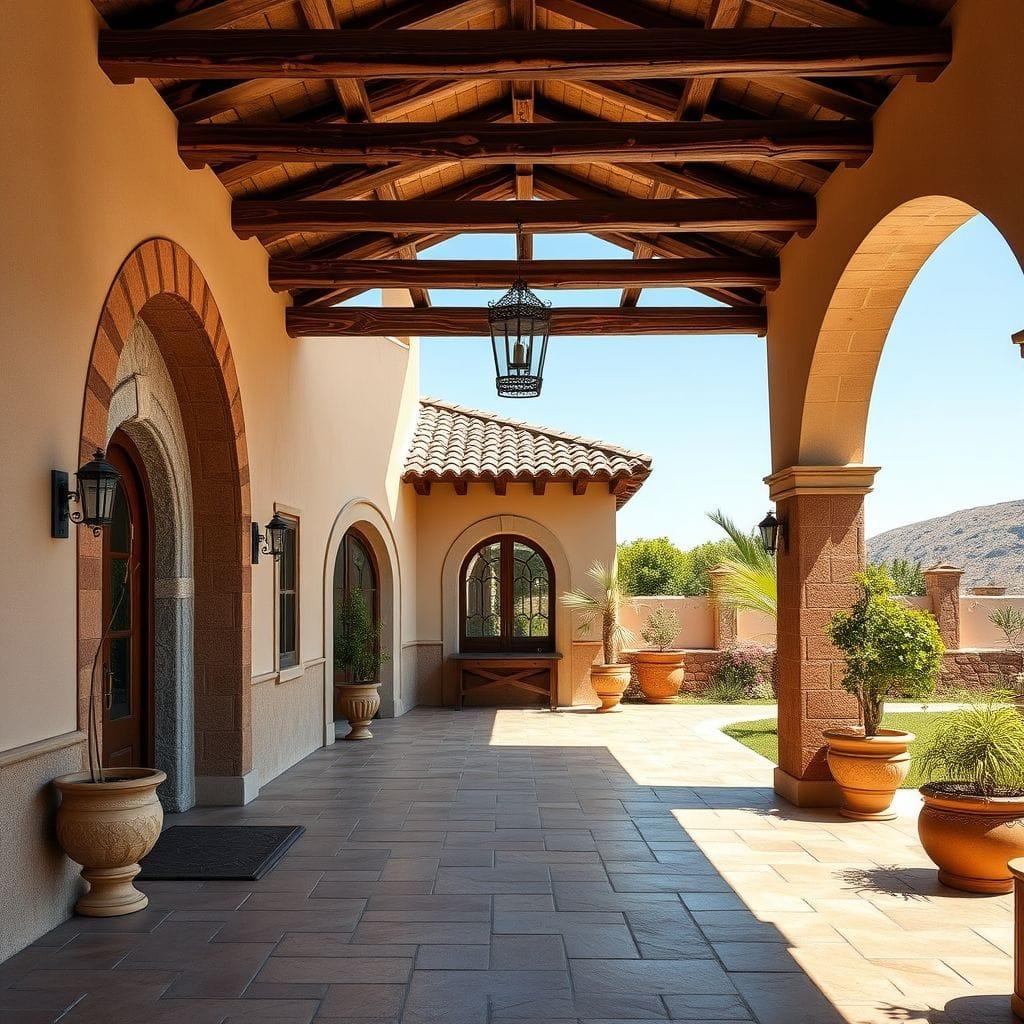 Mediterranean Carport design example 4