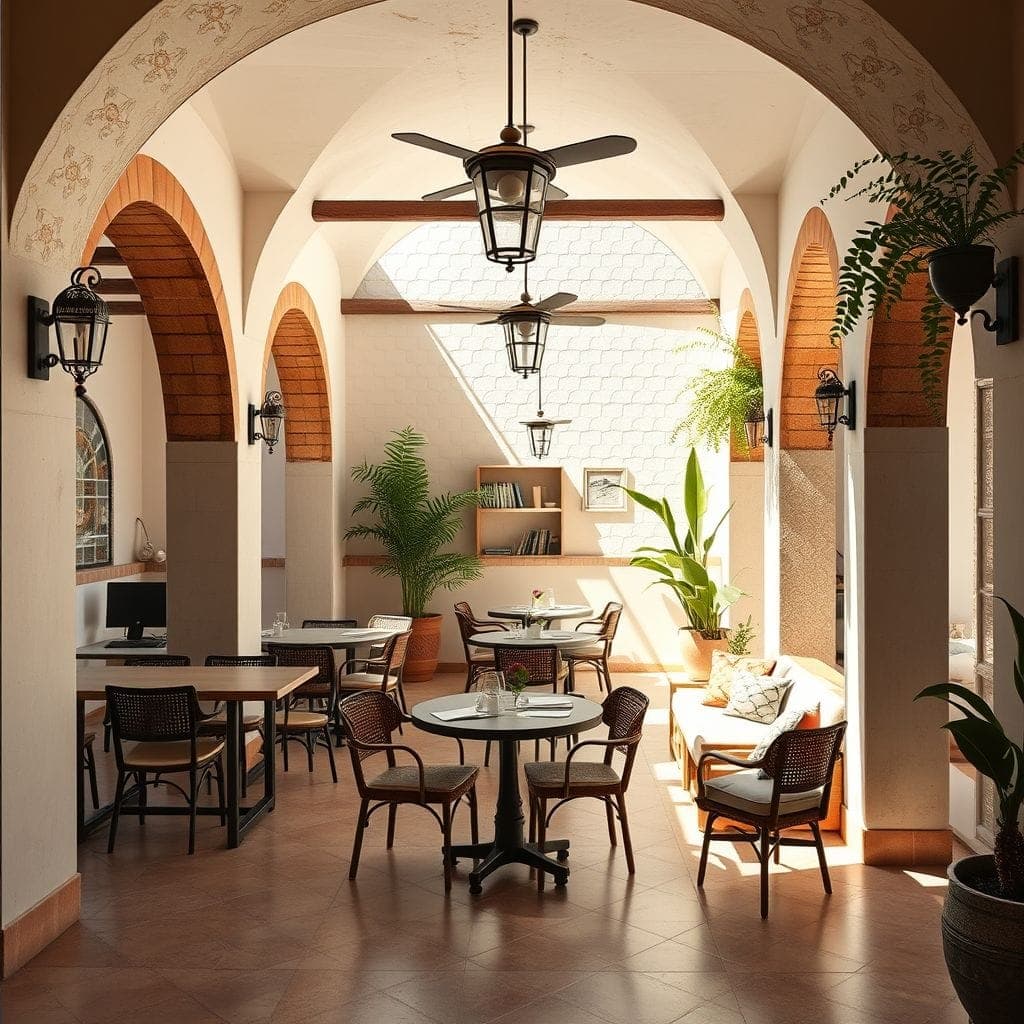 Mediterranean Coworking Space design example 2