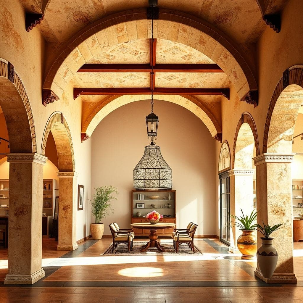 Mediterranean Exhibition Space design example 2