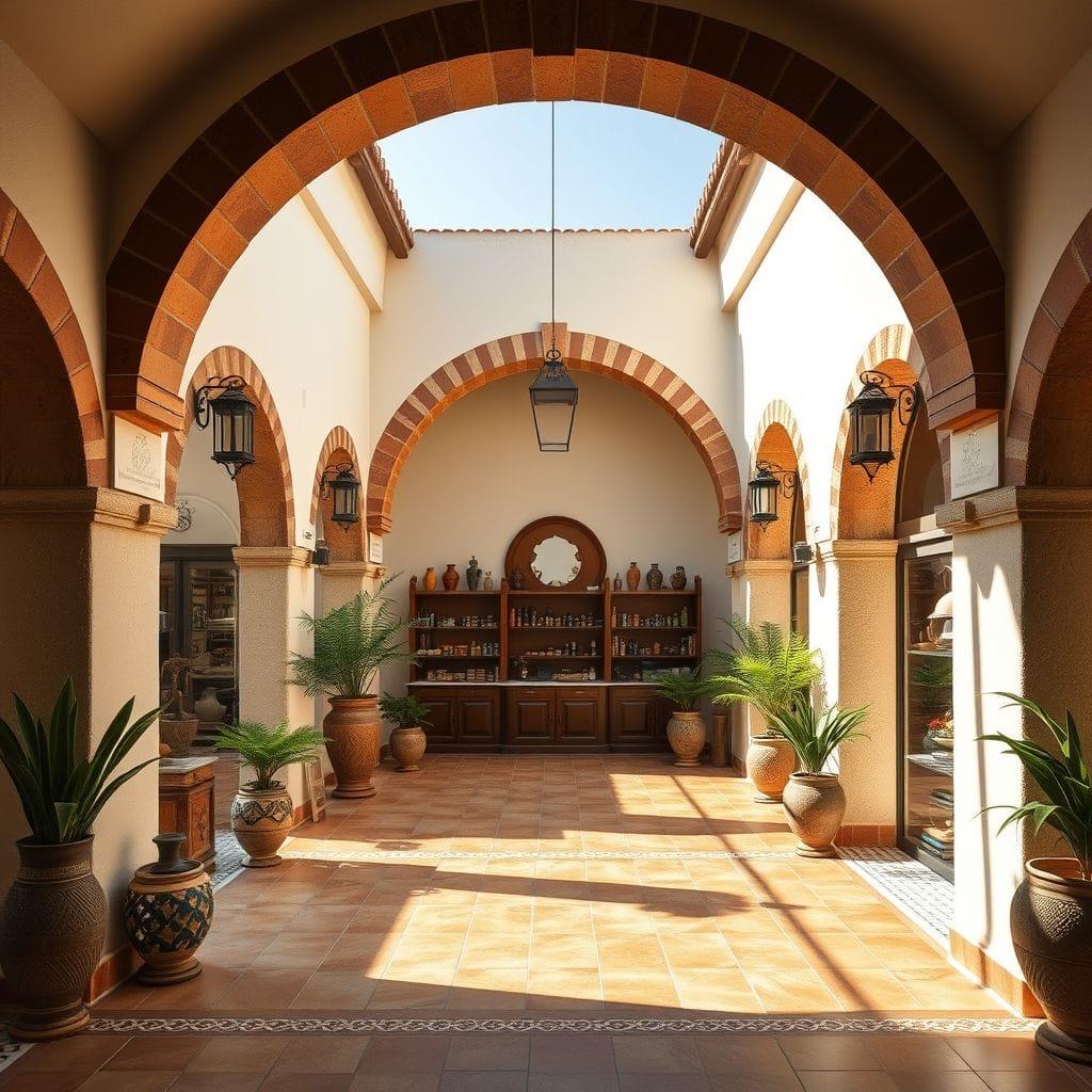 Mediterranean Exhibition Space design example 3