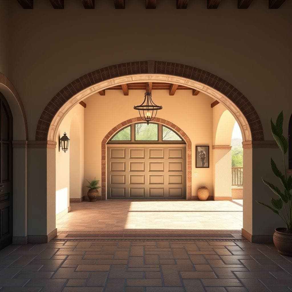 Mediterranean Garage design example 1