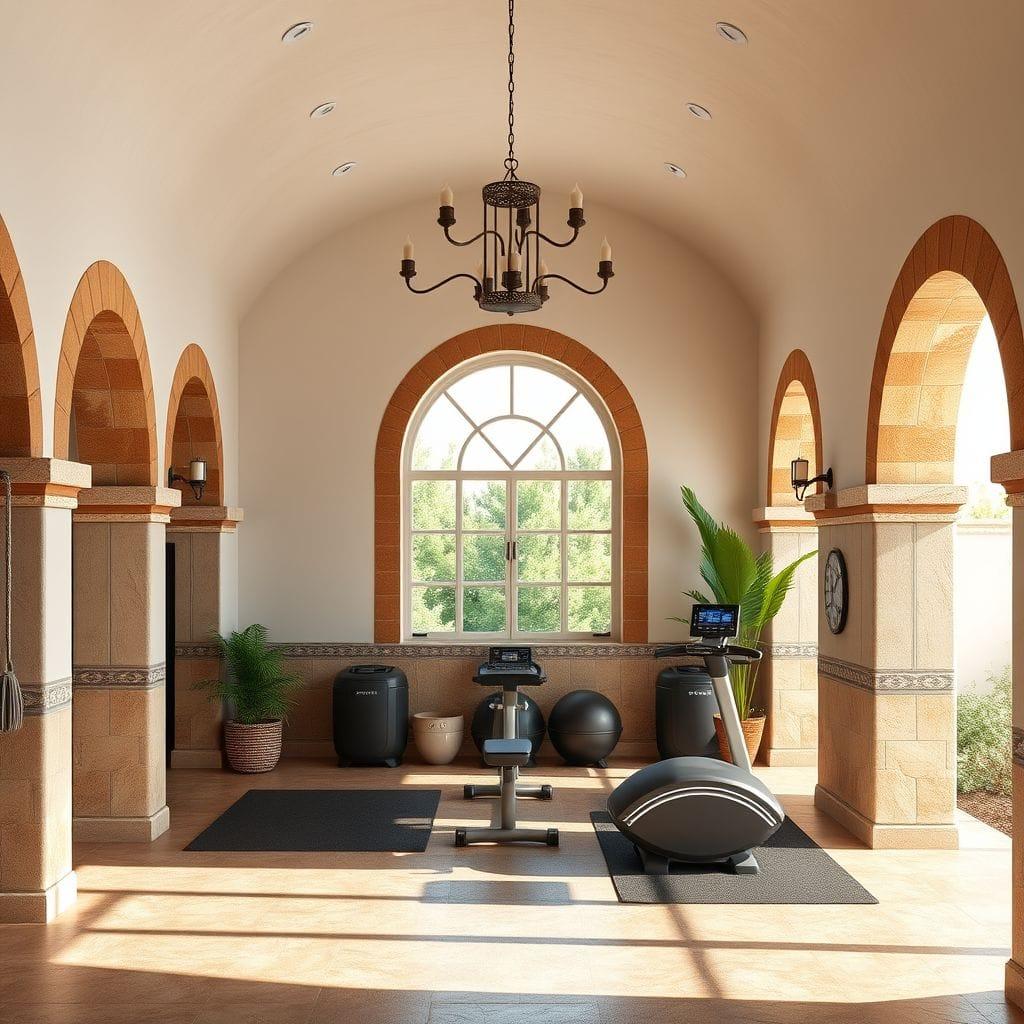 Mediterranean Gym design example 3