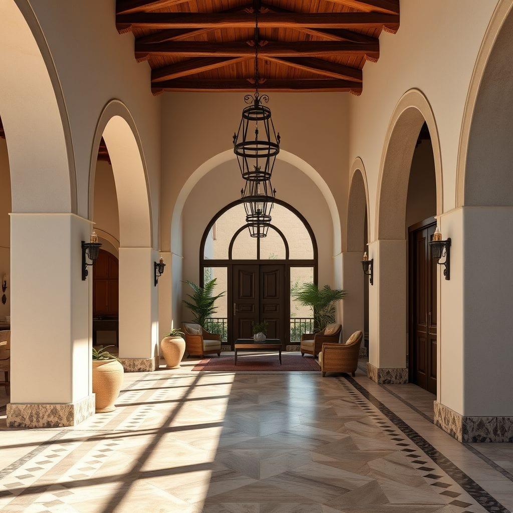 Mediterranean Hotel Lobby design example 1