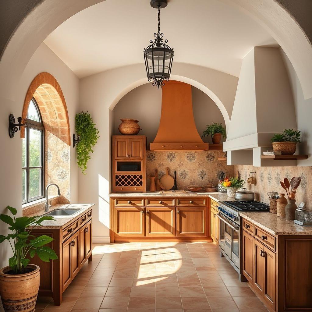 Mediterranean Kitchen design example 1