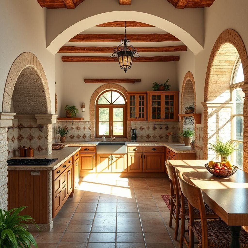 Mediterranean Kitchen design example 2